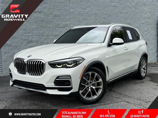 Alpine White 2021 BMW X5 sDrive40i