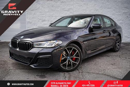 Carbon Black Metallic 2023 BMW 530e Base
