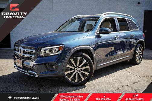 Blue 2022 Mercedes-Benz GLB 250 Base