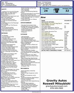 2023 Mercedes-Benz GLB 250 Base