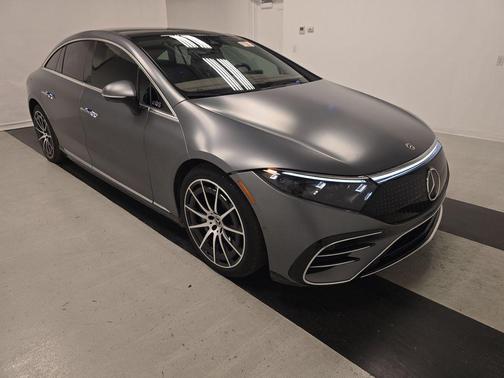 Gray 2023 Mercedes-Benz EQS 450 4MATIC