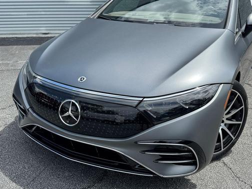 Gray 2023 Mercedes-Benz EQS 450 4MATIC
