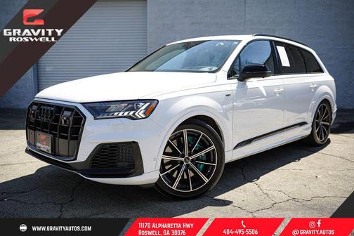 Glacier White Metallic 2020 Audi SQ7 4.0T Prestige