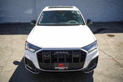 Glacier White Metallic 2020 Audi SQ7 4.0T Prestige