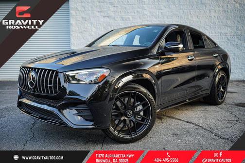 Obsidian Black Metallic 2024 Mercedes-Benz AMG GLE 53 4MATIC+ Coupe