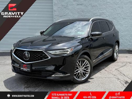 Majestic Black Pearl 2023 Acura MDX Advance Package