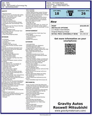 2018 Acura MDX 3.5L w/Technology Package