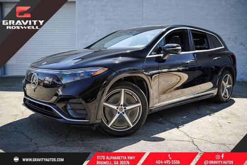 Black 2023 Mercedes-Benz EQS 580 4MATIC