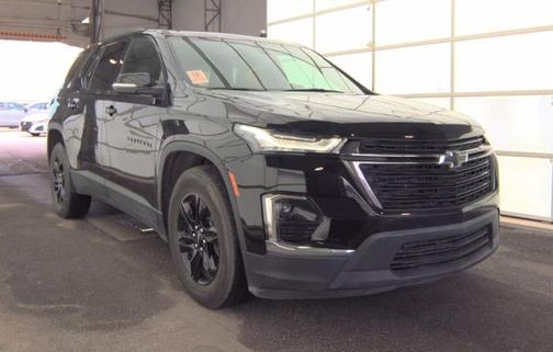 Mosaic Black Metallic 2023 Chevrolet Traverse LT Cloth