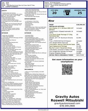 2019 RAM 1500 Big Horn