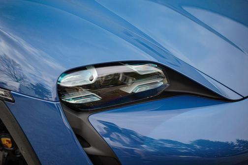 Blue 2021 Porsche Taycan 4S