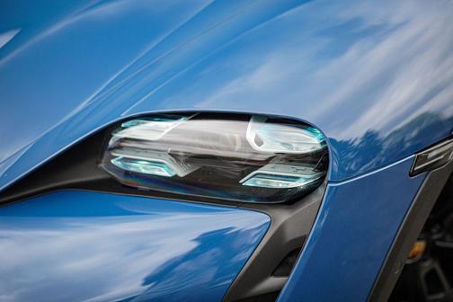 Blue 2021 Porsche Taycan 4S