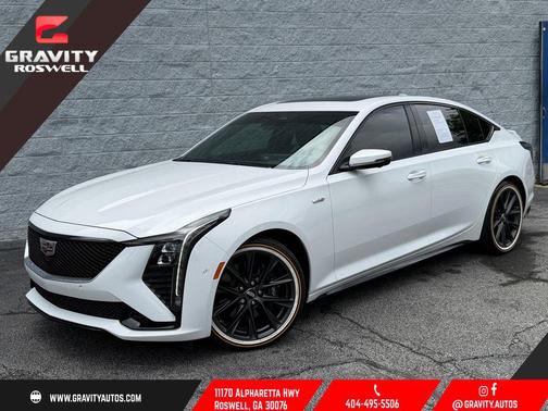 Summit White 2025 Cadillac CT5-V V-Series RWD