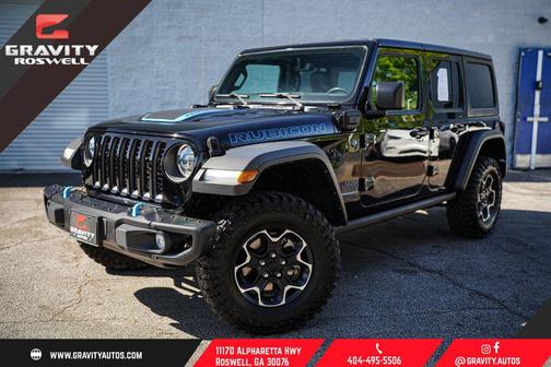 Black Clearcoat 2023 Jeep Wrangler 4xe Rubicon