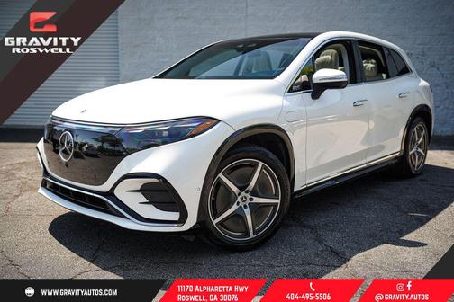 White 2023 Mercedes-Benz EQS 580 4MATIC