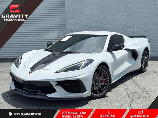 Ceramic Matrix Gray Metallic 2023 Chevrolet Corvette Stingray w/1LT
