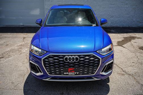Ultra Blue Metallic 2023 Audi Q5 45 S line Premium Plus