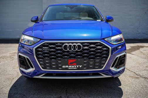 Ultra Blue Metallic 2023 Audi Q5 45 S line Premium Plus
