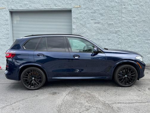 Blue 2021 BMW X5 M50i