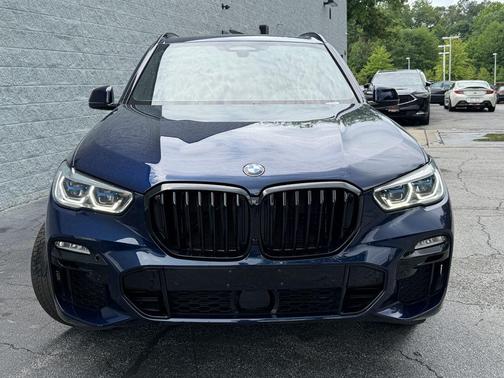 Blue 2021 BMW X5 M50i