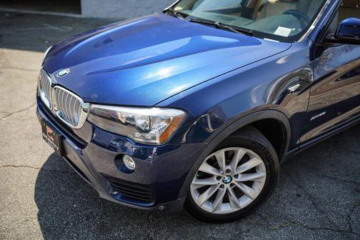 Deep Sea Blue Metallic 2017 BMW X3 xDrive28i