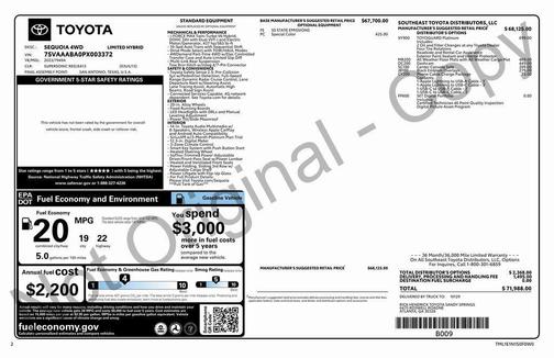 2023 Toyota Sequoia Limited