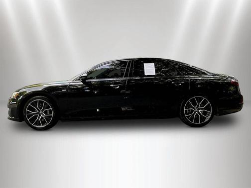 Mythos Black Metallic 2021 Audi A8 L 55