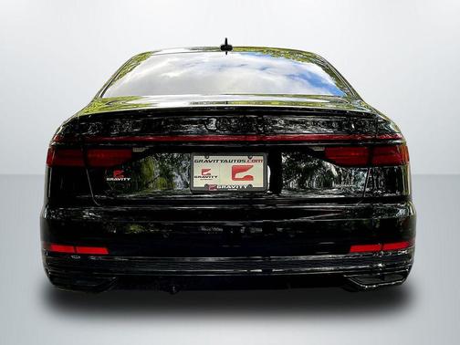 Mythos Black Metallic 2021 Audi A8 L 55