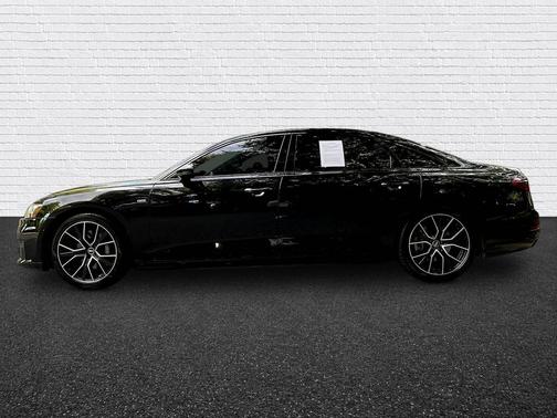 Mythos Black Metallic 2021 Audi A8 L 55