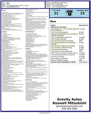 Dravit Grey Metallic 2024 BMW X7 xDrive40i