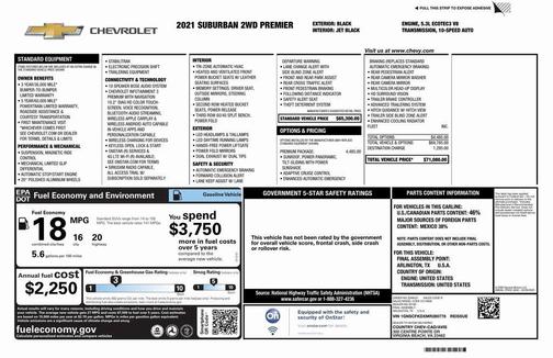 2021 Chevrolet Suburban Premier