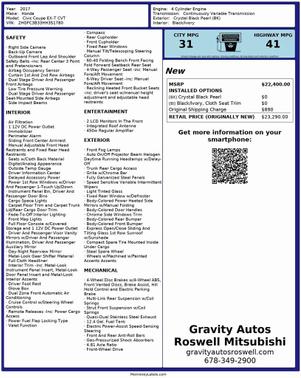 2017 Honda Civic EX-T