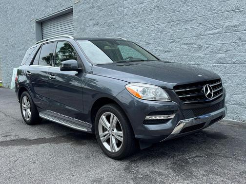 Black 2015 Mercedes-Benz M-Class ML 350