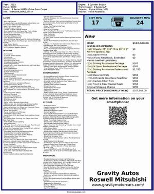 2023 BMW M850 Gran Coupe xDrive