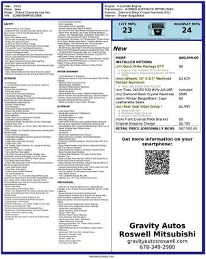 Diamond Black Crystal Pearlcoat 2023 Jeep Grand Cherokee 4xe Base