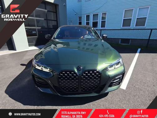 San Remo Green Metallic 2022 BMW M440 i xDrive