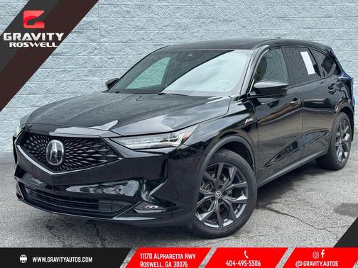 Majestic Black Pearl 2024 Acura MDX A-SPEC