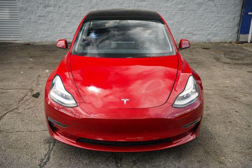 Red Multi-Coat 2022 Tesla Model 3 Standard Range