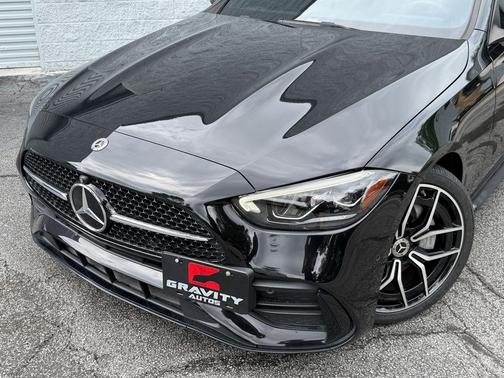 Obsidian Black Metallic 2023 Mercedes-Benz C-Class Sedan