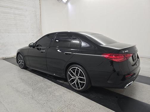 Obsidian Black Metallic 2023 Mercedes-Benz C-Class Sedan