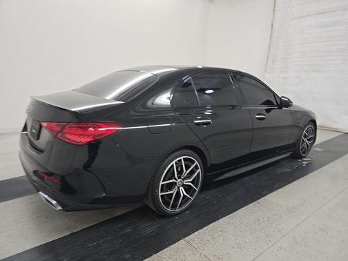 Obsidian Black Metallic 2023 Mercedes-Benz C-Class Sedan
