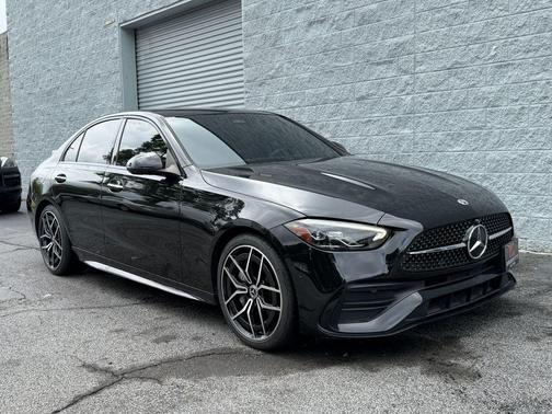 Obsidian Black Metallic 2023 Mercedes-Benz C-Class Sedan