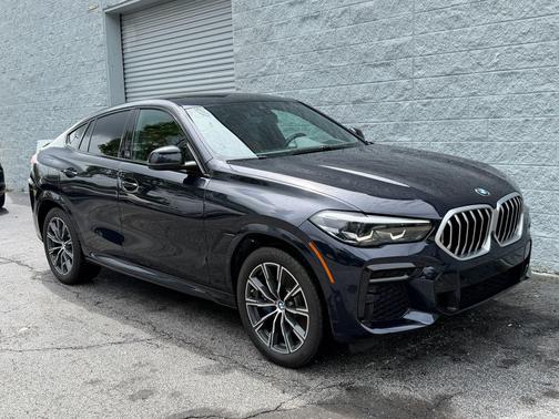 Carbon Black Metallic 2023 BMW X6 xDrive40i