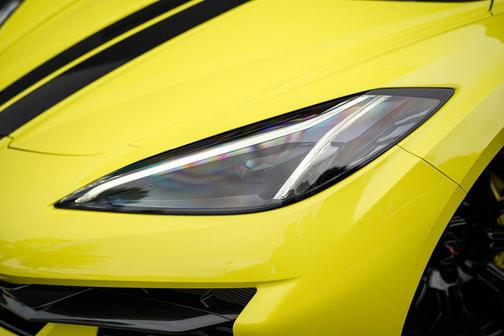 Accelerate Yellow Metallic 2023 Chevrolet Corvette Z06