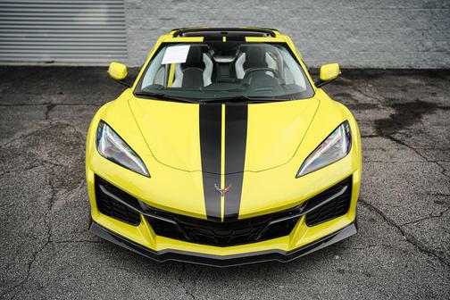 Accelerate Yellow Metallic 2023 Chevrolet Corvette Z06