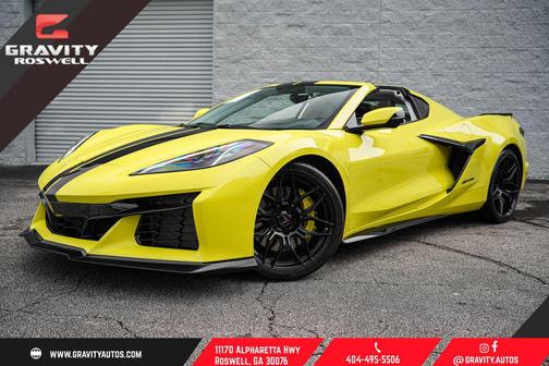 Accelerate Yellow Metallic 2023 Chevrolet Corvette Z06