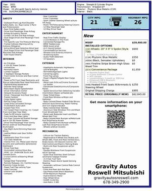 2021 BMW X5 sDrive40i