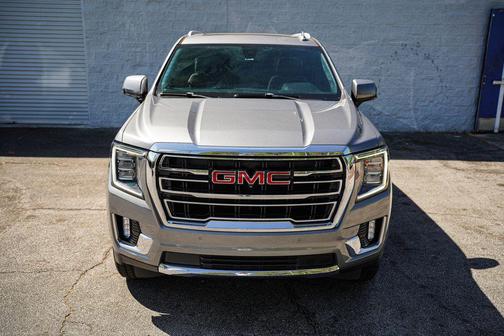 Satin Steel Metallic 2021 GMC Yukon SLT