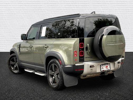 Pangea Green Metallic 2023 Land Rover Defender 110 SE