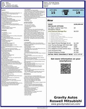 2022 Porsche Cayenne GTS